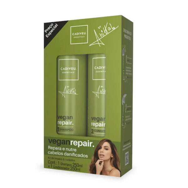 Cadiveu Vegan Repair Kit - Shampoo & Conditioner